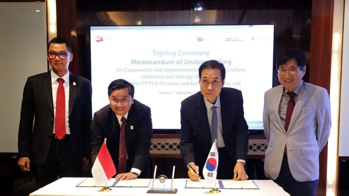 PLN And South Korean Companies Cooperate To Implement CCUS Technology