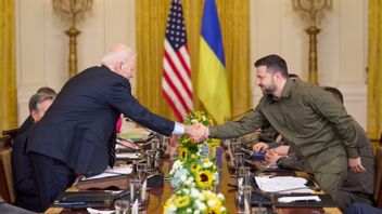 UU Pendanaan Sementara AS Tidak Menyertakan Bantuan ke Kyiv, Presiden Zelensky: Tidak Ada yang Bisa Melemahkan Ukraina