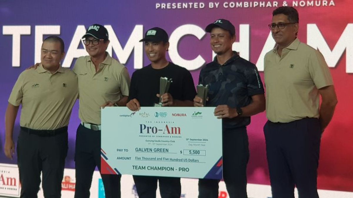 Indonesia dan Malaysia Juara Beregu Golf Pro-Am