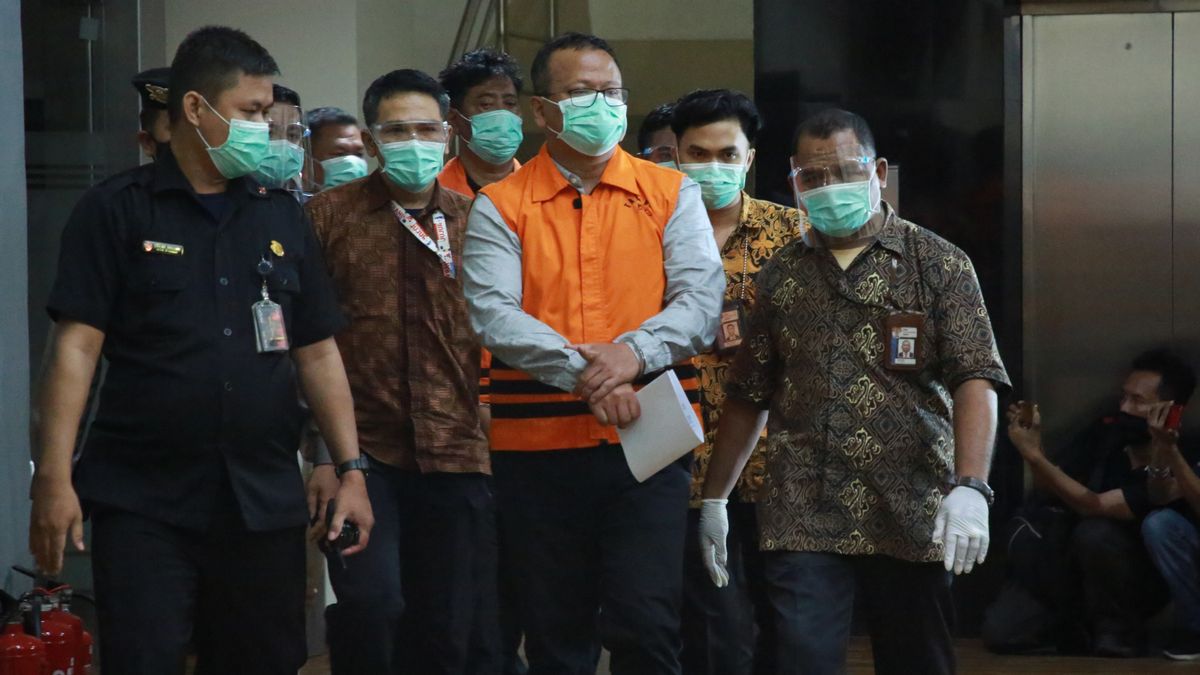 Saksi Ungkap 4 Kali Penyuap Edhy Prabowo ke Gedung KKP dan Membawa Tas