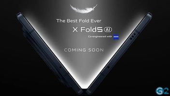 Vivo X Fold 5 Resmi Tampilkan Gambar Perdana, Ungkap Tombol Baru dan Detail Layar