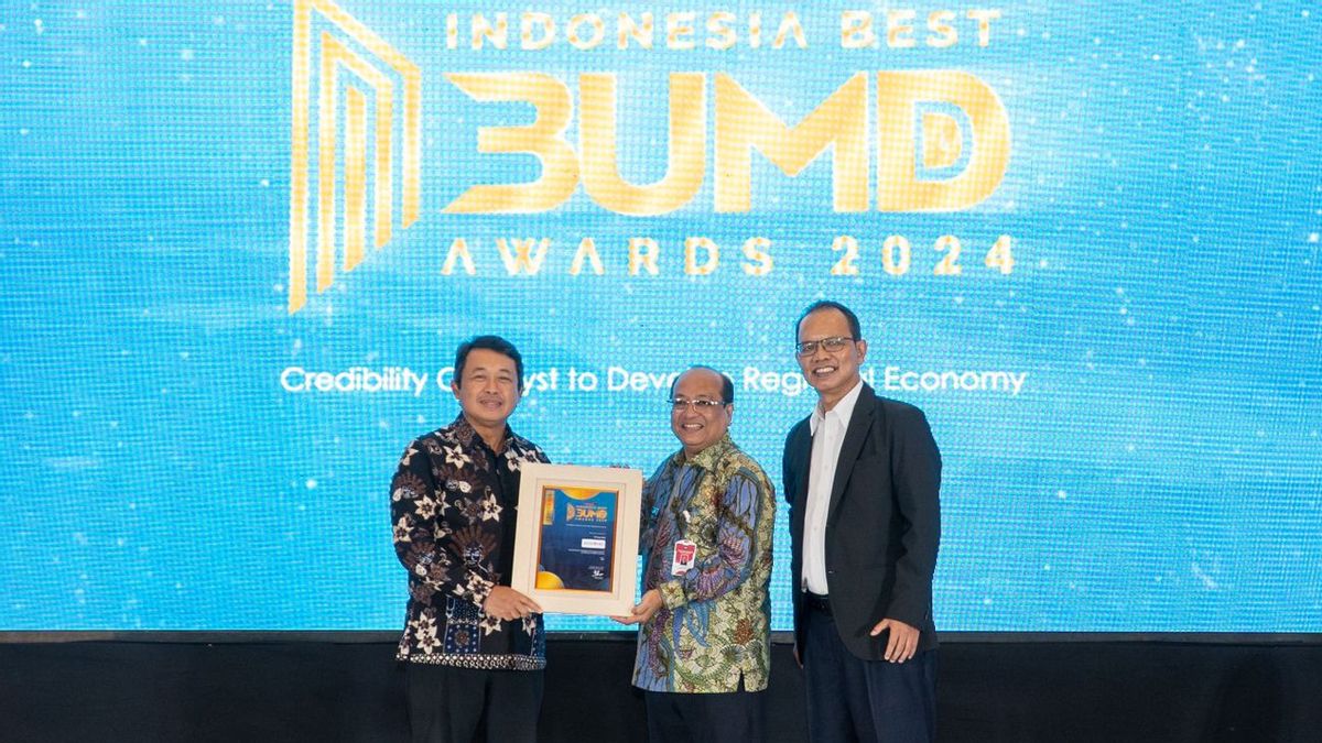 Bank DKI Raih Penghargaan pada Best BUMD Award 2024