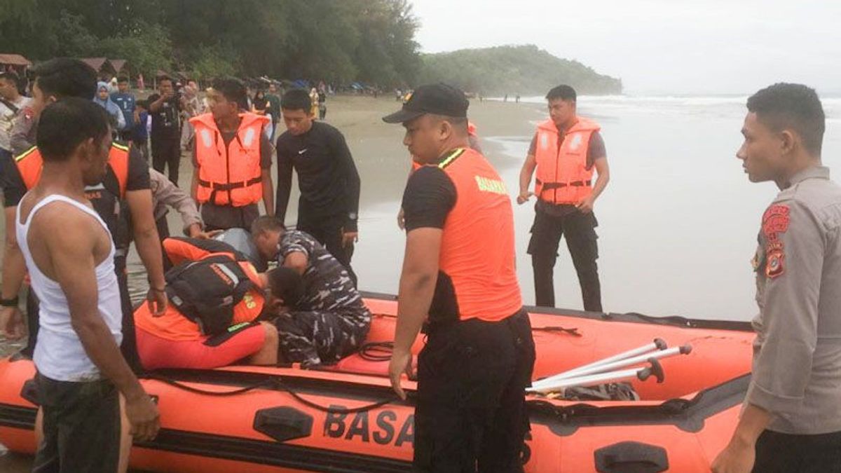 7 Days Not Found, Basarnas Stops Search For Teenager Drowning On Ujung Batee Beach, Aceh Besar