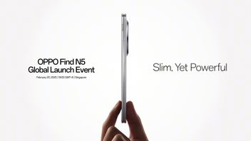 Confirmed! OPPO Find N5 Will Release On February 20 In Singapore