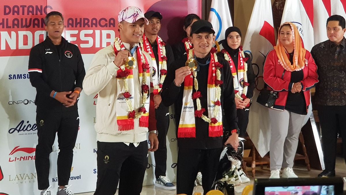 Peraih Emas Olimpiade 2024 Diguyur Bonus Rp6 Miliar