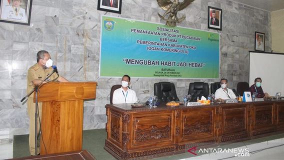 PT Pegadaian Sumsel Babel Meluncurkan Produk Unggulan Arrum Haji Kepada ASN di OKU