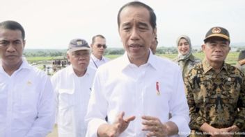 Jokowi a déclaré que le gouvernement prépare des subventions et des aides pour engrais pour la production de riz de Dongkrak en 2024