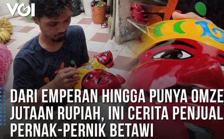 VIDEO: Punya Omzet Ratusan Juta Karena Jual Pernak-Pernik Betawi