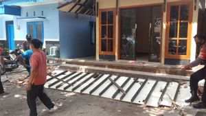 Sejumlah Bangunan di Kabupaten Blitar Rusak Akibat Gempa Malang