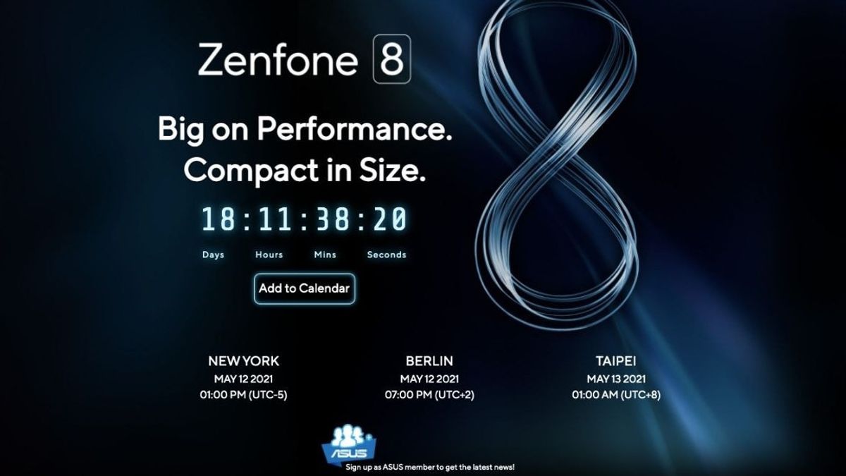 ASUS Zenfone 8 Prêt à Lancer, Voici Une Fuite De Prix Et De Spécifications