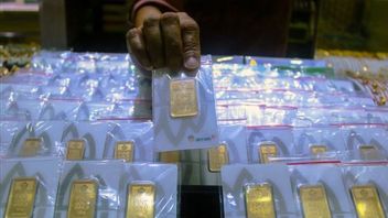Antam黄金价格再次上涨至每克1,199,000印尼盾