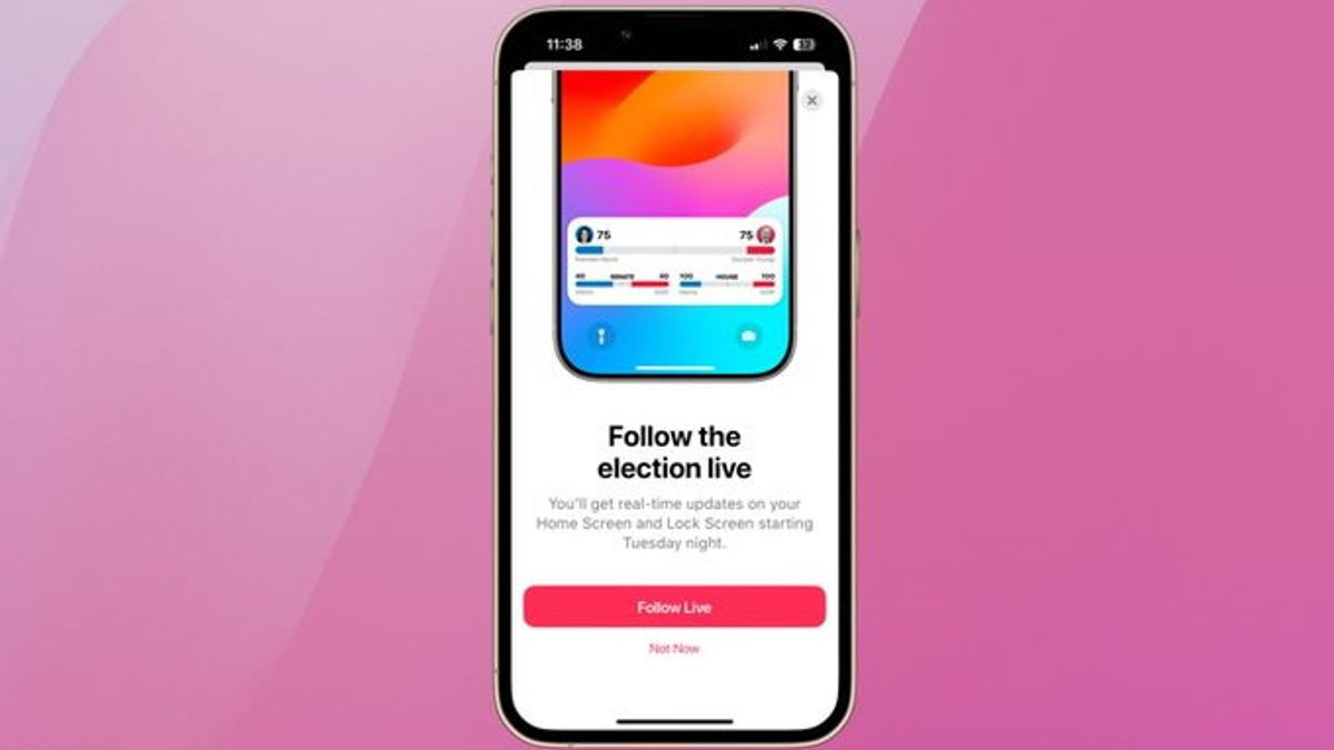  Apple News Luncurkan Fitur Live Activities, Lihat Hasil Pemilu AS Langsung di iPhone