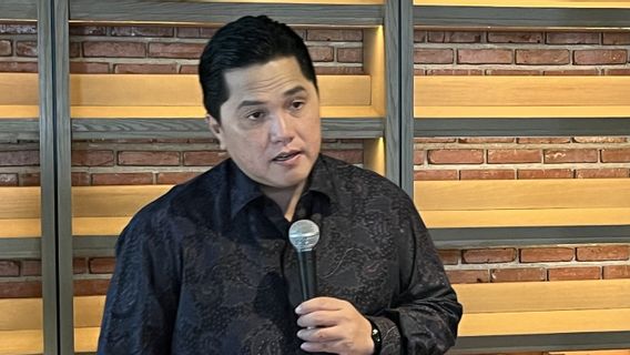 埃里克·托希尔(Erick Thohir)在众议院(DPR)面前,国有企业的贡献显示,国家收入的20%