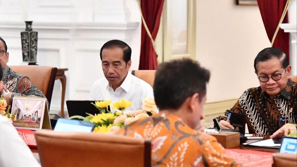 President Jokowi Calls Pramono Anung Has Not Talked About Wanting To Resign From Cabinet Secretary