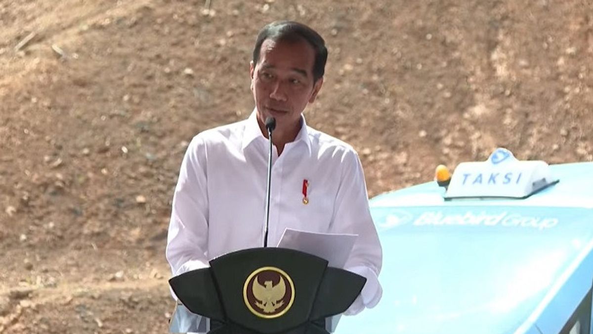 Jokowi Resmikan Transportasi Ramah Lingkungan, Blue Bird Siap Mengaspal di IKN