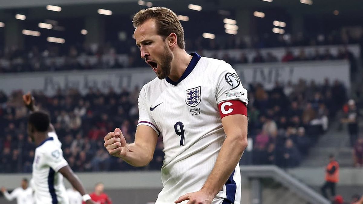 Inggris Cetak Sejarah, Harry Kane: Kami Salah Satu Favorit Mengangkat Trofi Piala Dunia 2026