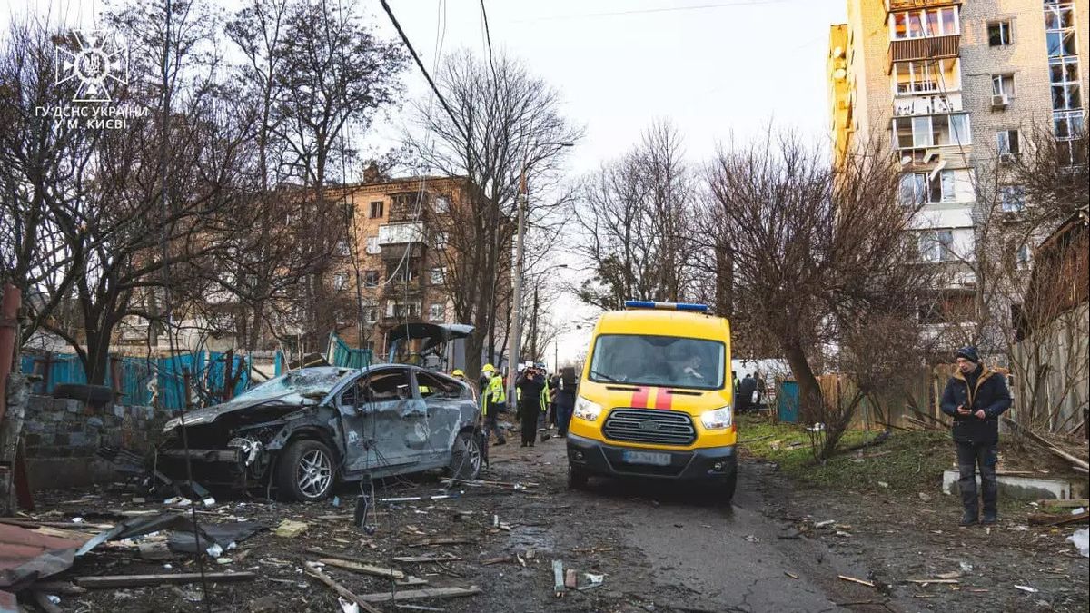 声称成功射击坠落 乌克兰总统办公厅主任所有俄罗斯无人机：他们的恐怖战术行不通