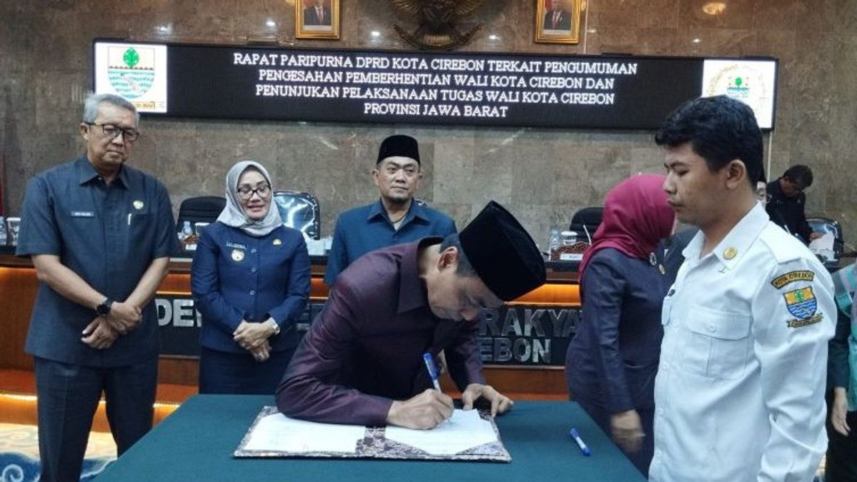 Eti Herawati Jadi Plt Walkot Cirebon 取代 Nashrudin Azis Maju Nyaleg 2024