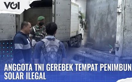 VIDEO: Tempat Penimbunan Solar Digerebek Kodim Jakbar, Begini Suasananya