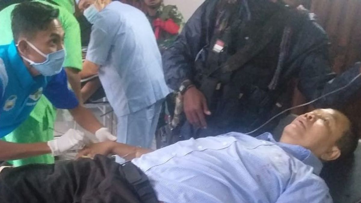 在陆军医院接受治疗的TGPF成员和被枪击受害者的TNI士兵状况良好