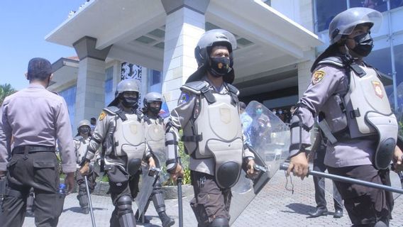 警察、東ヌサ・トゥンガラ州アロールで4月11日のデモを確保するために126人の人員を配備