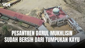 Pesantren Darul Mukhlisin Aceh Tamiang Sudah Bersih dari Tumpukan Kayu
