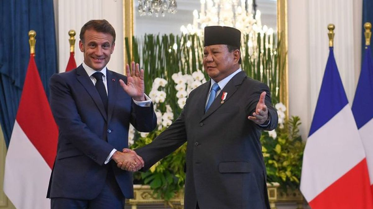 Prabowo Diundang Macron Hadiri Hari Bastille di Paris