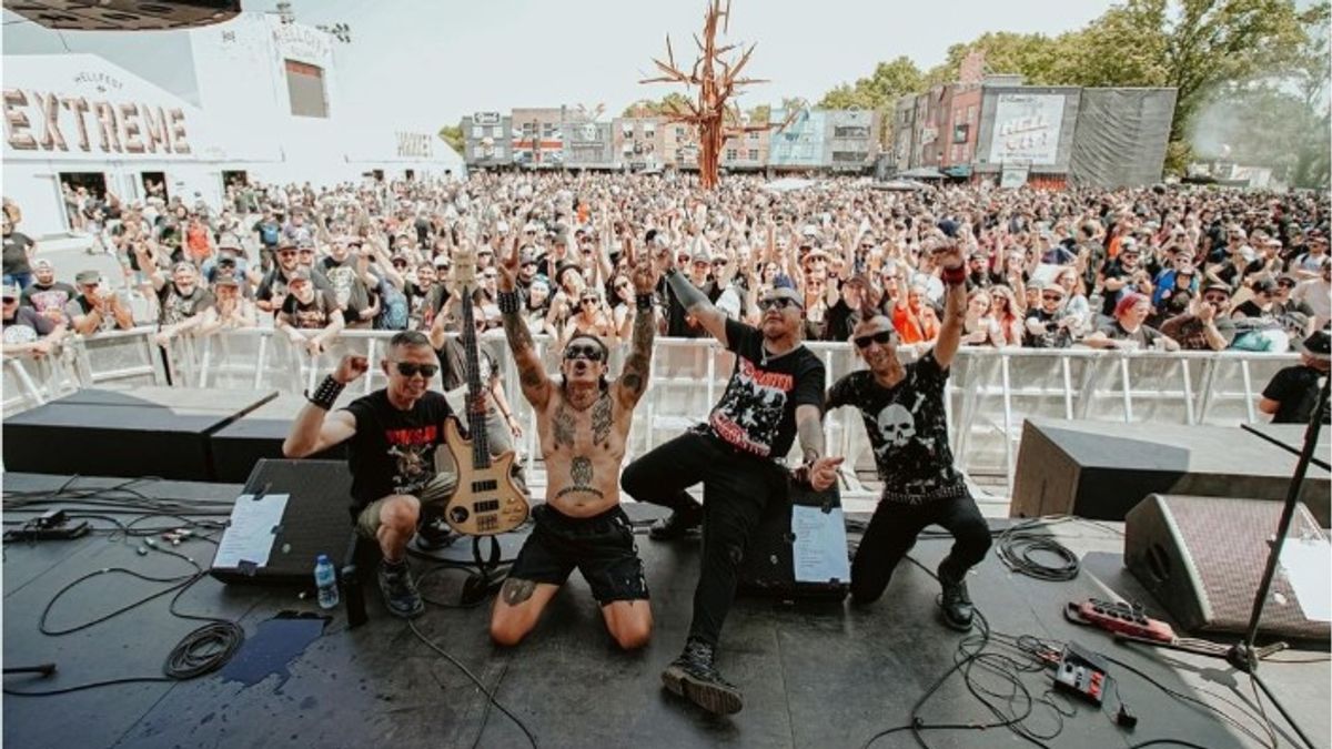 Turtles Jr Jadi Band Indonesia Pertama yang Tampil di Hellfest 2024 di Prancis