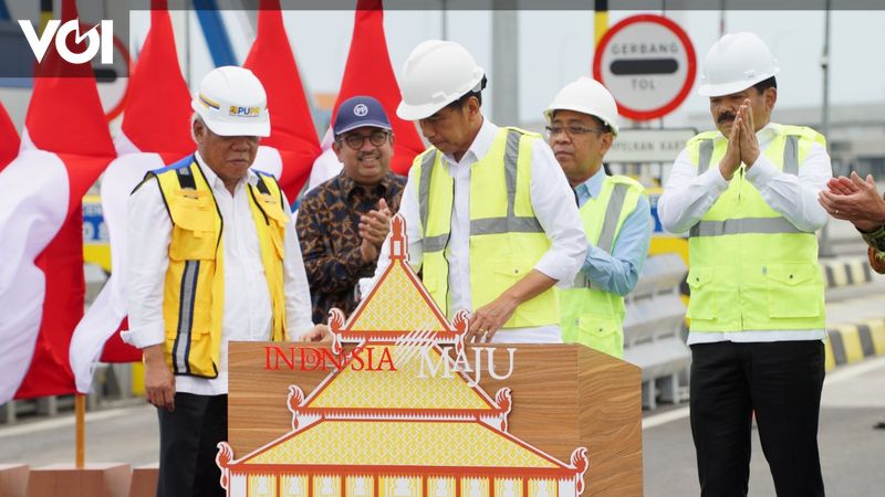 Diresmikan Oleh Presiden Republik Indonesia, Jalan Tol Semarang Demak ...