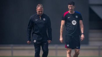 罗伯特·莱万多夫斯基(Robert Lewandowski)准备在欧冠半决赛第二回合对阵国际米兰