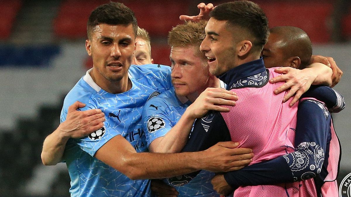 There Was No Word Of Defense For Man City When PSG Played In The 2nd Leg Of The Champions League Semifinal