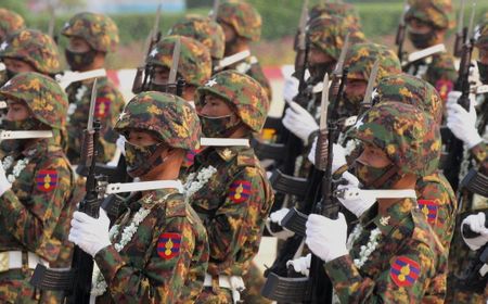 Dituduh Tebar Perlawanan dan Ajak Masyarakat Gelar Aksi Mogok, Militer Myanmar Tahan 2 Jurnalis