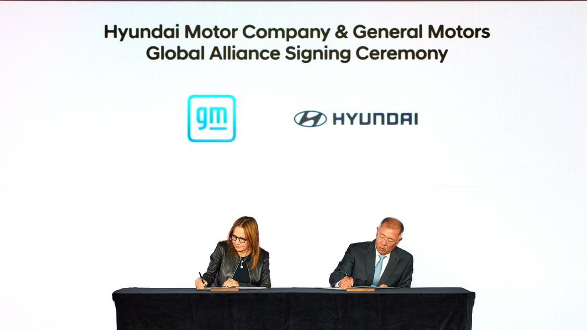 Hyundai And GM Officially Establish Green Vehicle And Energy Development Cooperation