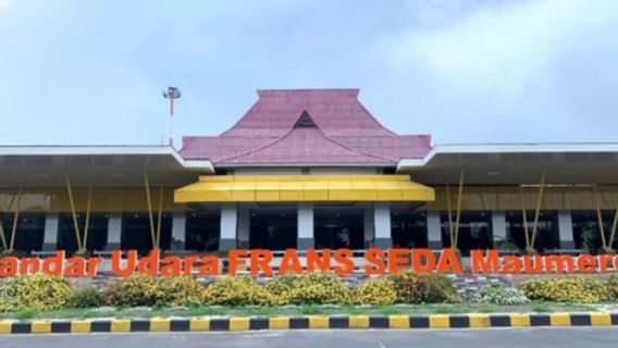 Bandara Frans Seda Maumere Kembali Ditutup Imbas Erupsi Gunung Lewotobi 