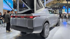 Dongfeng Pamer E-Truck, Pikap Konsep Terinspirasi dari Tesla Cybertruck