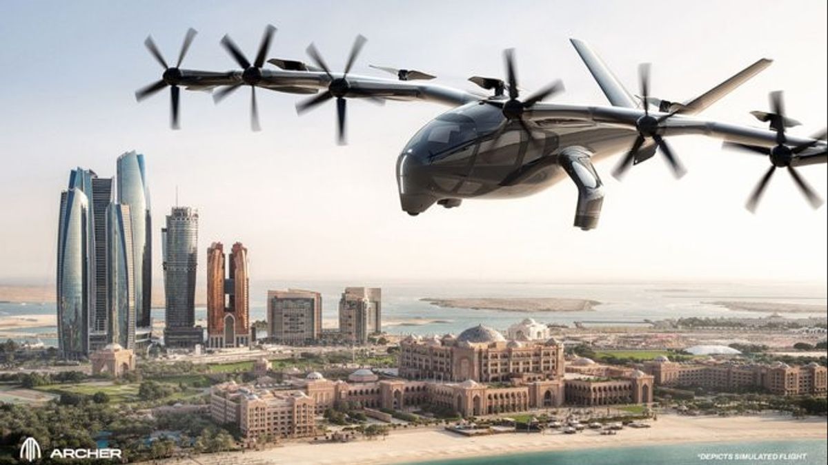 佐比航空, 将于2025年向迪拜引入飞行出租车