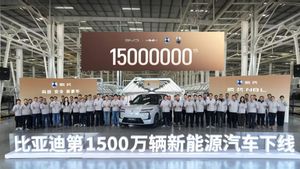 Dari Produsen Baterai ke Raksasa EV, BYD Cetak Produksi 15 Juta Unit Kendaraan dalam Waktu Singkat