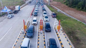 After Christmas Holidays, A Total Of 98,085 Vehicles Cross The Trans Sumatra Toll Road