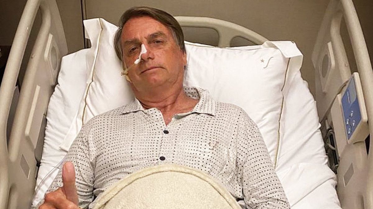 Presiden Brasil Bolsonaro Dilarikan ke Rumah Sakit Karena Penyumbatan Usus, Pejabat Medis: Kondisinya Stabil