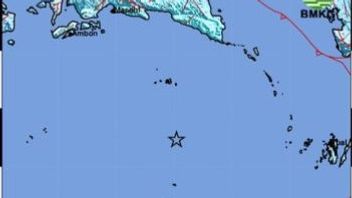 沈み込み活動によりバンダ海でマグニチュード6.1の地震が発生
