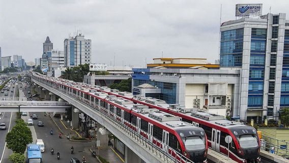 Animo Masyarakat Tinggi, Kemenhub Kaji Penambahan Rangkaian LRT Jabodebek