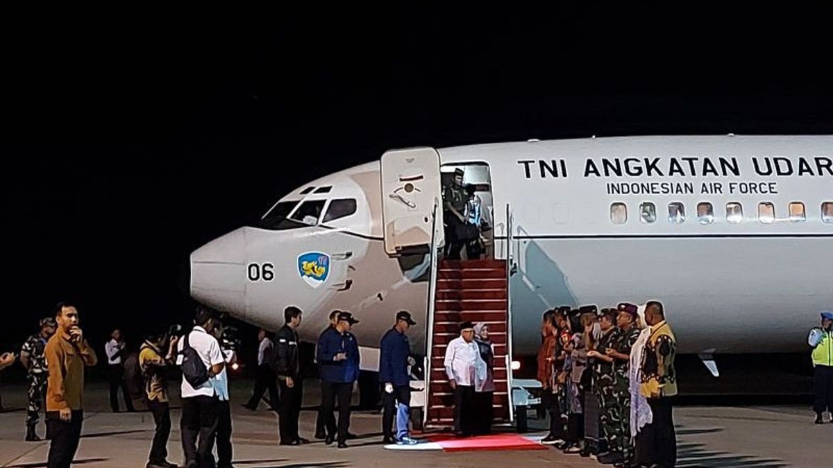 Vice President Ma'ruf Amin Arrives In Jayapura, Headquartered In Papua Until October 13