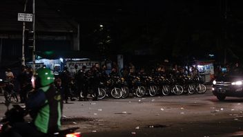 Towards Evening, The Police Claim That Jakarta's Conditions Are Conducive After The Demonstration Against The Job Creation Law