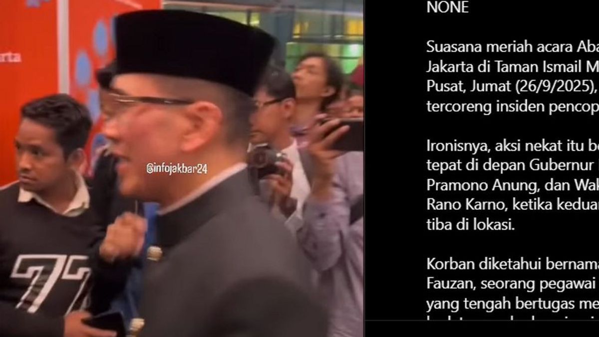Polisi Buru Komplotan Copet di Acara Abnon Jakarta meski Ponsel Korban Telah Dikembalikan Pelaku