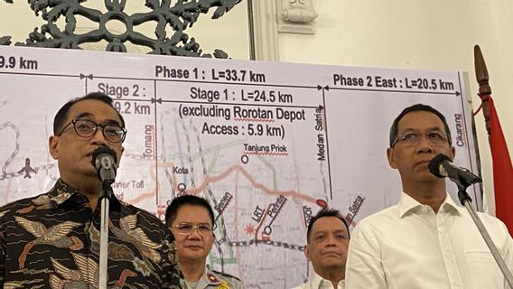 Temui PJ Gubernur DKI, Menhub Bahas LRT hingga MRT