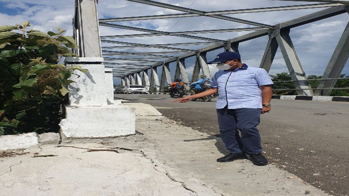 Jembatan Rp12 Miliar di Aceh Barat Retak Tak Lama Setelah Dibangun