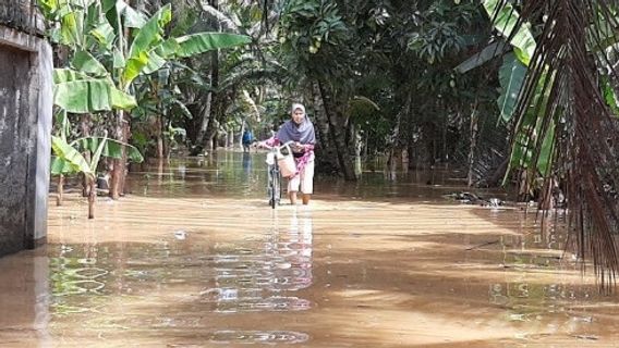 Hujan Deras, Beberapa Desa di Cilacap Kembali Banjir