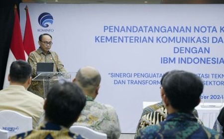 Kominfo Berkolaborasi dengan IBM untuk Ciptakan Lompatan Transformasi Digital