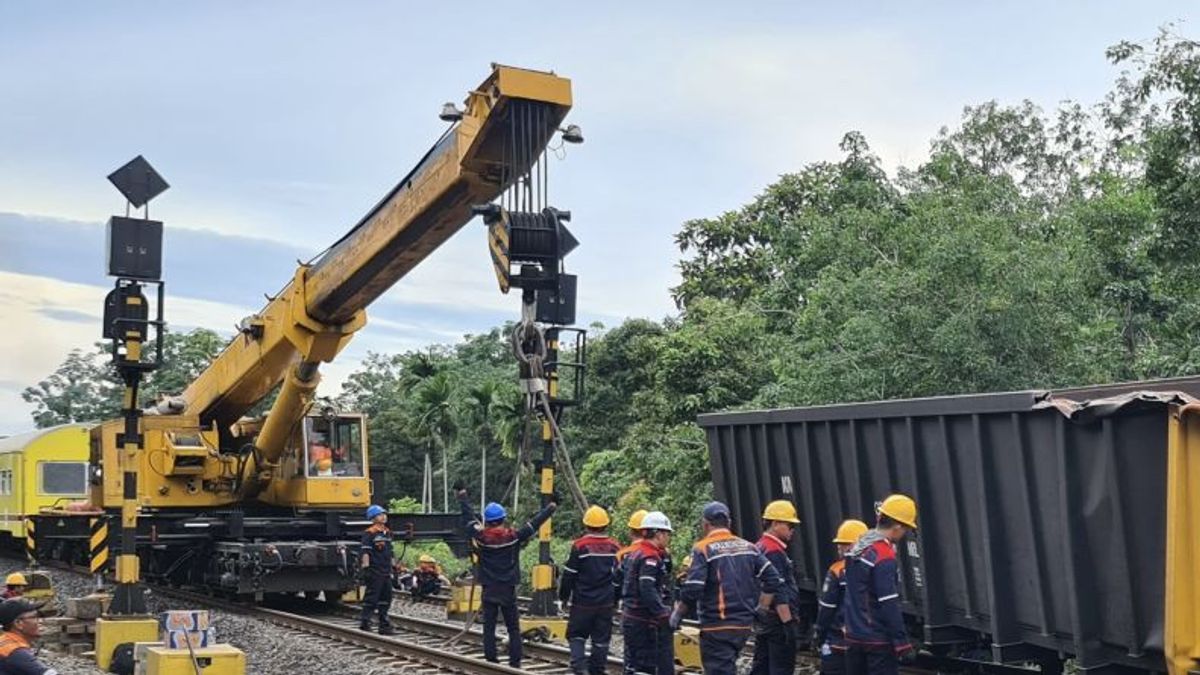 KAI Appelle la ligne de train de mont Megang-Penangiran est toujours un processus de normalisation