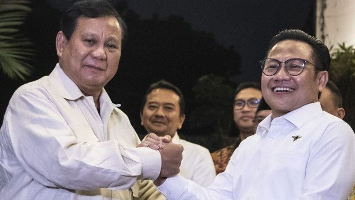 PKB Shocked Prabowo Suddenly Bisiki Cak Imin About The Coalition's Name Changing To KIM